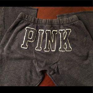 PINK Navy sweatpants